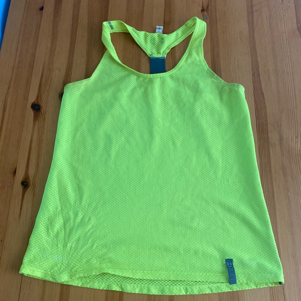 Bright Neon colored Under Armour Tank Top